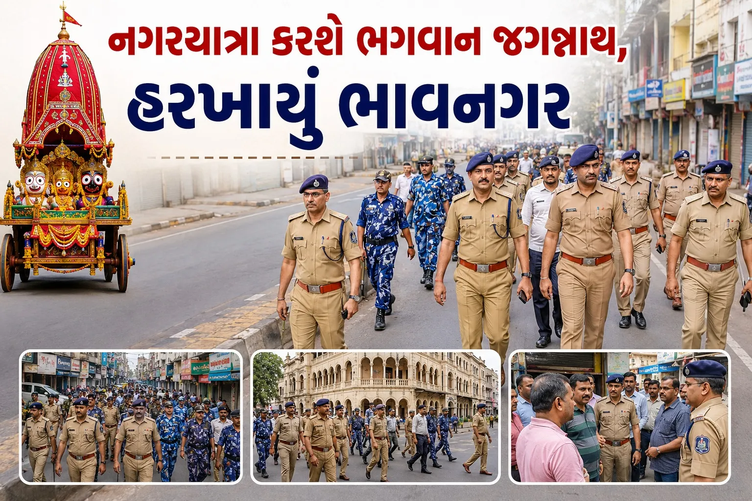 રથયાત્રાનો જામ્યો માહોલ, ભાવનગરમાં તૈયારીઓ શરૂ !